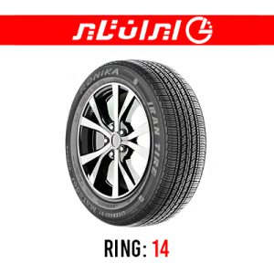 لاستیک خودرو ایران تایر مدل Ronica سایز 205/60R14