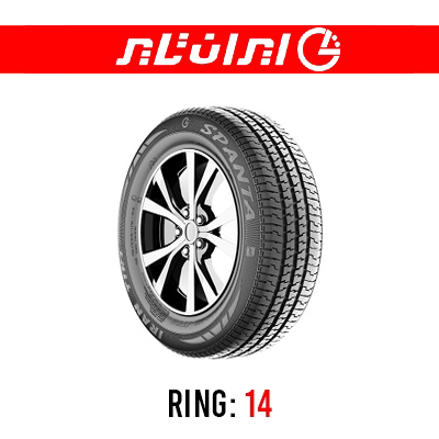 لاستیک خودرو ایران تایر مدل Spanta سایز 195/80R14